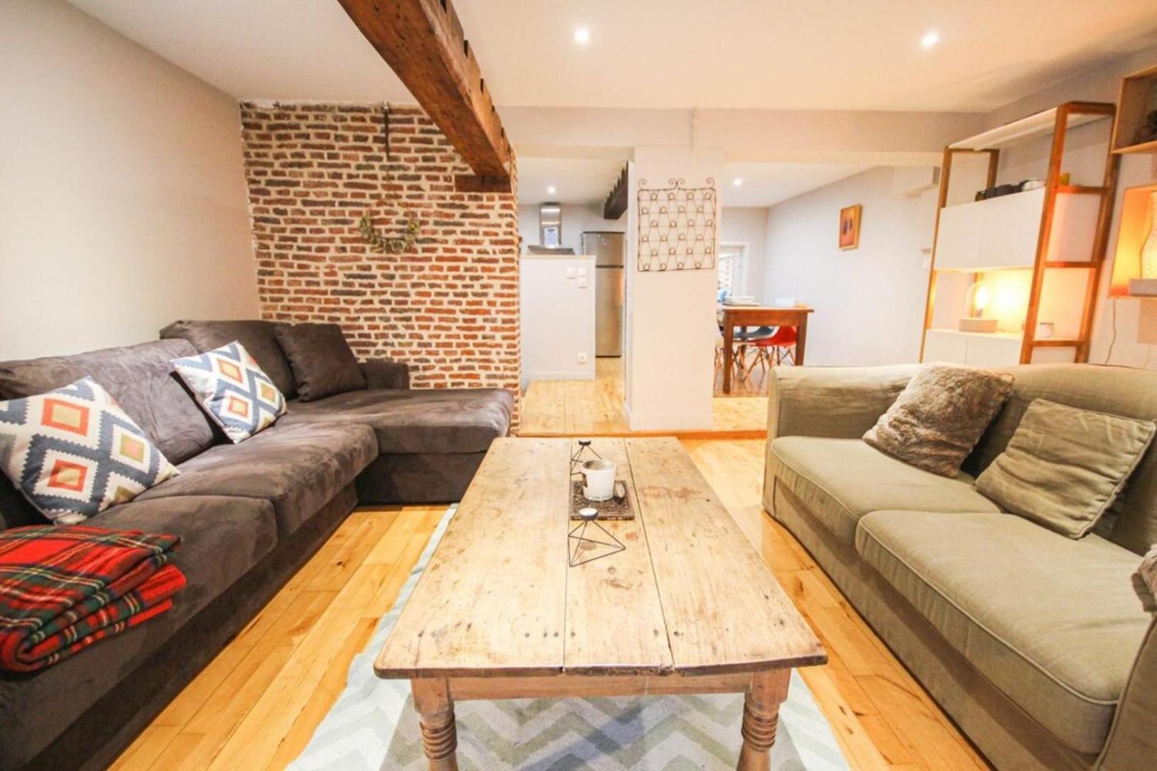 Duplex In The Heart Of Old Lille Terrace + Parking Apartment Exterior photo